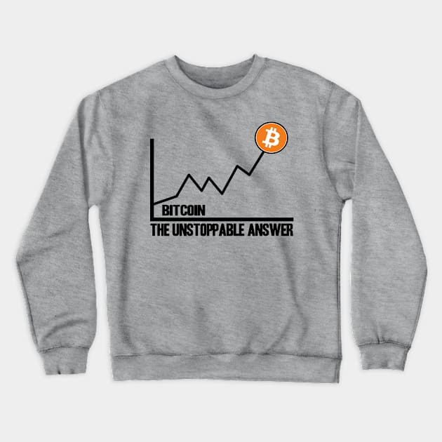 Buy and Hodl BTC Bitcoin Crypto Hodler Hold Answer Crewneck Sweatshirt by Kuehni